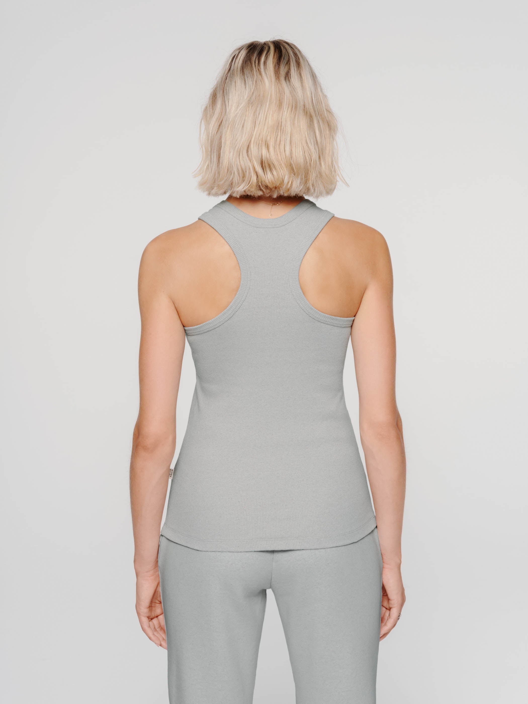 NO.3010 - HELLO AGAIN Tank Top Rib