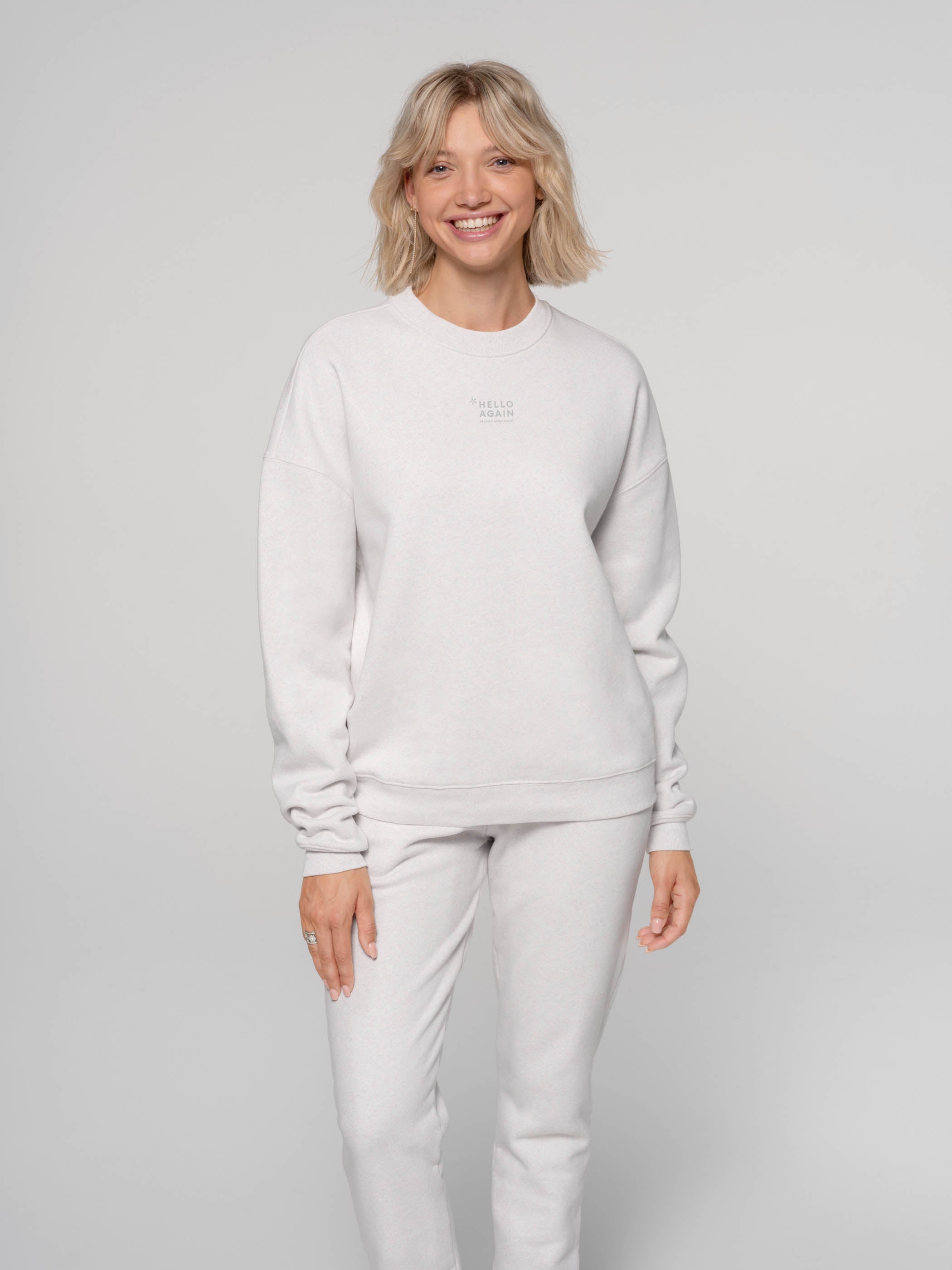NO.3012 - HELLO AGAIN Sweatshirt Oversized